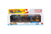 Racer Verse Marvel 5-Pack Character Car Assortment - Mattel Hot Wheels HPN409564 - 2.25" Scale Diecast Model Toy Cars