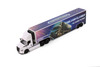 Box of 4 Freightliner eCascadia with Container, Assortment - Kinsmart 1303D - 1/60 Scale Diecast Model Toy Cars