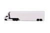 Freightliner eCascadia with Container, White - Kinsmart 1303DW - 1/60 Scale Diecast Model Toy Car