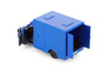 Mercedes-Benz Sprinter Box Truck, Blue - Kinsmart 5471D - 1/48 Scale Diecast Model Toy Car