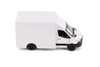 Mercedes-Benz Sprinter Box Truck, White - Kinsmart 5471D - 1/48 Scale Diecast Model Toy Car