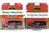 GREEN MACHINE International Durastar 4400 Delivery Truck, Red - Greenlight 33240C/48 - 1/64 Scale Diecast Car