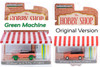 GREEN MACHINE 1971 Volkswagen Thing (Type 181) w/ Surfboards, Orange - Greenlight 97140C - 1/64 Scale Diecast Car