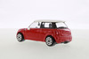 Mini Cooper S w/Street Fire City Kiosk Store Set, Red - Bburago 18-31506 - 1/43 Scale Diecast Model Toy Car