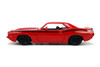 1973 Plymouth Barracuda, Red - Jada Toys 34037/4 - 1/24 scale Diecast Model Toy Car (No Box)
