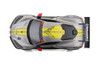 2020 Chevy Corvette C8-R, Gray - Bburago 18-28024 - 1/24 Scale Diecast Model Toy Car