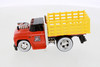 1966 Chevy C60 Stakebed Work Rig, Orange - Maisto 11610 - 1/64 Scale Diecast Model Toy Car