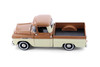 1958 Chevy Apache Fleetside Pickup Truck, Brown/Beige - Showcasts 71311BN - 1/24 Scale Diecast Model Toy Car