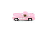 1957 Chevy Corvette Hard Top, Pink - Kinsmart 5316DPK - 1/34 Scale Diecast Model Toy Car