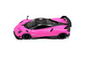 2016 Pagani Huayra BC Hard Top, Pink 2-Pack - Kinsmart 5400DPK - 1/38 Scale Diecast Model Toy Car