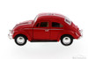 I Love New York 1967 Volkswagen Classic Beetle Hard Top, Red - Kinsmart 5057D-ILNY - 1/32 Scale Diecast Model Toy Car