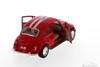 I Love New York 1967 Volkswagen Classic Beetle Hard Top, Red - Kinsmart 5057D-ILNY - 1/32 Scale Diecast Model Toy Car