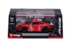 2020 Porsche 911 RSR #91 Lemans, Red/White - Bburago 18-38308/91 - 1/43 Scale Diecast Model Toy Car