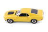 1970 Ford Mustang Boss 429 Hardtop, Yellow - Showcasts 77303YL - 1/24 Scale Diecast Model Toy Car