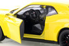 2018 Dodge Challenger SRT Hellcat Widebody Hard Top, Yellow - Showcasts 71350YL - 1/24 Scale Diecast Model Toy Car