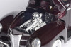 1940 Ford Sedan Delivery Hardtop, Burgundy - Showcasts 77250BG - 1/24 Scale Diecast Model Toy Car