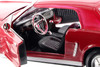 1964 1/2 Ford Mustang Hardtop, Red - Showcasts 77273R - 1/24 Scale Diecast Model Toy Car