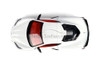 2020 Chevy® Corvette® C8 Stingray Hardtop, White - Showcasts® 71360WT - 1/24 Scale Diecast Model Toy Car