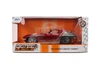 1963 Chevy Corvette Stingray - Chevy Racing, Charcoal Red/Gray - Jada Toys 36459 - 1/24 Scale Diecast Model Toy Car