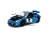 Porsche 911 Turbo (997) #9, Blue - Jada Toys 36372 - 1/24 Scale Diecast Model Toy Car