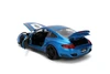 Porsche 911 Turbo (997) #9, Blue - Jada Toys 36372 - 1/24 Scale Diecast Model Toy Car