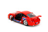 Porsche 911 GT3 RS (996), Marvel Spide Man, Red - Jada Toys 36068 - 1/32 Scale Diecast Model Toy Car