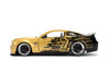 2008 Ford Mustang Shelby GT-500KR, Gold/Black - Jada Toys 36462 - 1/24 Scale Diecast Model Toy Car