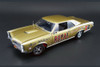 1966 Ace Wilson's Royal Pontiac GTO Tiger Drag Car, Tiger Gold - Acme 1801206 - 1/18 Scale Diecast Model Toy Car