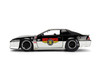 1985 Chevy Camaro Z28 "Mickey Thompson", Black/Silver - Jada Toys 36454 - 1/24 Scale Diecast Model Toy Car