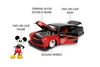 Disney 1951 Mercury w/Vintage Mickey Mouse Figure, Black w/Red Flames - Jada Toys 36272 - 1/24 Scale Diecast Model Toy Car
