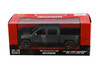 2017 Chevy Silverado 1500 LT Z71 Crew Cab Truck, Black - Showcasts 71348BK - 1/27 Scale Diecast Model Toy Car