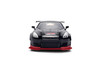 2009 Nissan GT-R Ben Sopra HSK "Advan", Black/Red - Jada Toys 37022 - 1/24 Scale Diecast Model Toy Car