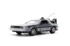 DeLorean DMC w/DR. E. Brown's Enterprise Truck 40th Anniversary Packaging - Jada Toys 36849 - 1/24 Scale Diecast Model Toy Car