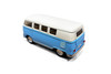 1962 Volkswagen Classical Bus, Pastel Blue - Kinsmart 5377DY - 1/32 Scale Diecast Model Toy Car
