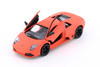 Lamborghini Murcielago LP640, Matte Orange - Kinsmart 5370/1D - 1/36 Scale Diecast Model Toy Car