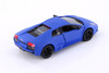 Lamborghini Murcielago LP640, Matte Blue - Kinsmart 5370/1D - 1/36 Scale Diecast Model Toy Car