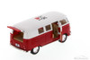 I Love New York 1962 Volkswagen Classic Bus, Red - Kinsmart 5060D-ILNY - 1/32 Scale Diecast Model Toy Car