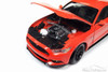 2016 Ford Mustang, Red - Auto World AW242 - 1/18 Scale Diecast Model Toy Car