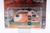 GREEN MACHINE 2016 Winnebago Winnie Drop Travel Trailer, Orange - Greenlight 34120D/48 - 1/64 scale Diecast Car