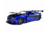 2016 Chevy Camaro, Candy Blue - Jada Toys 32993/4 - 1/24 scale Diecast Model Toy Car