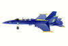 Box of 6 X-Force Commander US Navy F-18 Hornet Blue Angels, Blue/Yellow - Showcasts 51301 - 9" Scale Diecast Model Toy Jets