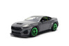 2024 Ford Mustang RTR Spec 5-D, Glossy Gray - Jada Toys 36593 - 1/24 Scale Diecast Model Toy Car