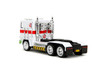 Optimus Prime Truck Ghostbuster Ecto-1 Crossover, Transformers - Jada Toys 35862 - 1/32 Scale Diecast Model Toy Car