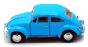 Box of 12 1967 Volkswagen Classical Beetle Hard Top, ASSTD - Kinsmart 5375D - 1/32 Scale Diecast Model Toy Cars