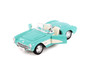 1957 Chevy Corvette Convertible, Turquoise - Showcasts 38275TQ - 1/24 Scale Diecast Model Toy Car