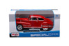 1948 Chevy Fleetline Aerosedan, Red - Maisto 32921R - 1/24 Scale Diecast Model Toy Car
