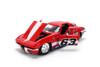 1963 Chevy Corvette Stingray #63 - Chevy Racing, Red w/White Stripes - Jada Toys 36594 - 1/24 Scale Diecast Model Toy Car