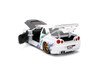 2002 Nissan Skyline GT-R (R34) "HKS Power", White - Jada Toys 36339 - 1/24 Scale Diecast Model Toy Car