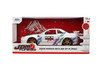 2002 Nissan Skyline GT-R (R34) "HKS Power", White - Jada Toys 36339 - 1/24 Scale Diecast Model Toy Car