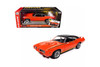 1969 Pontiac GTO Judge "Mecum Auctions", Carousel Red /Black Top - Auto World AMM1351 - 1/18 Scale Diecast Model Toy Car